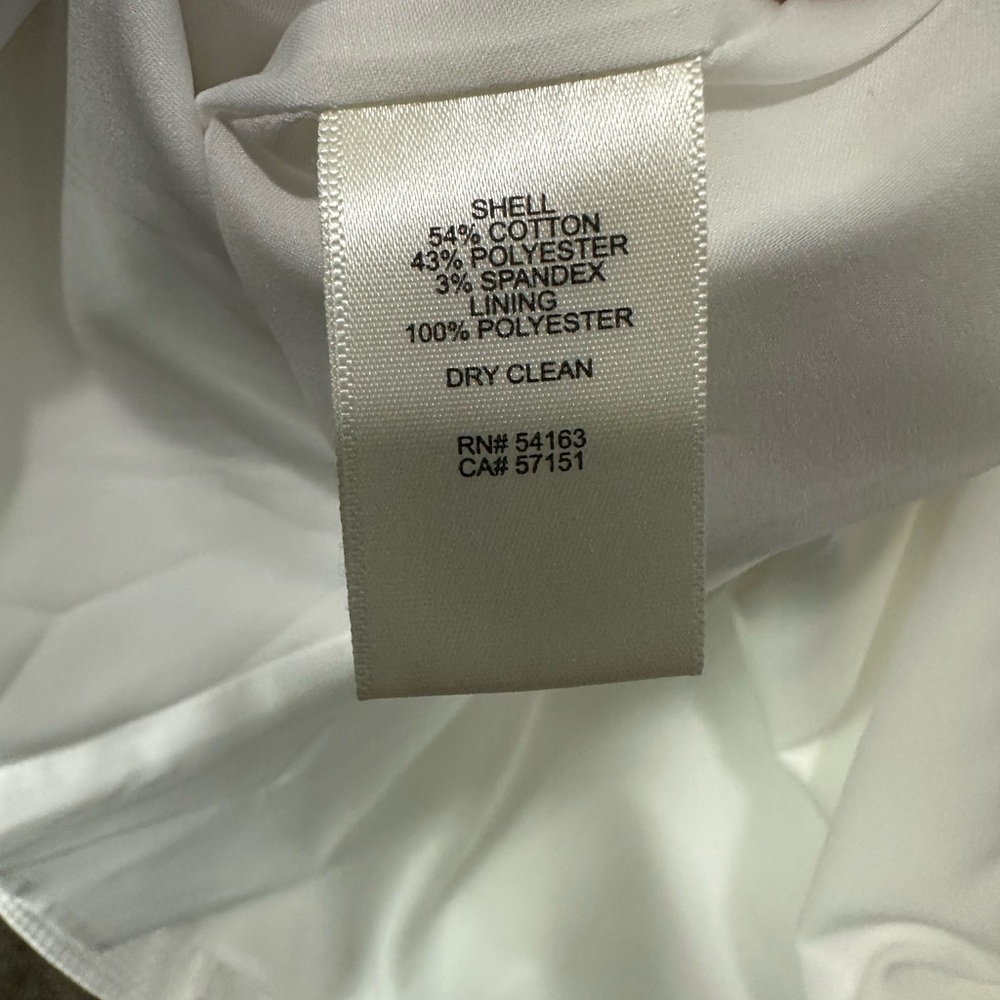 NWT Eliza J White Dress Size 10 - Picture 13 of 13